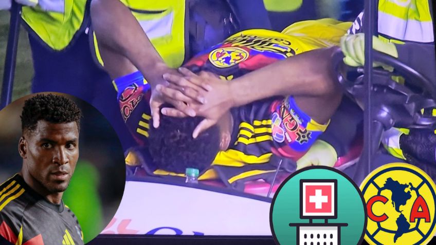 América confirma que la Pantera Zúñiga sufre un desgarro; estos son los 7 lesionados del equipo