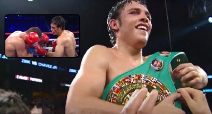 JC Chávez Jr: El épico triunfo que lo convirtió en el primer campeón mexicano de peso medio en 2011