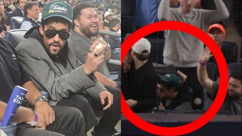 MLB 2025: Bad Bunny sorprende al atrapar una bola en el Yankees vs Blue Jays | VIDEO