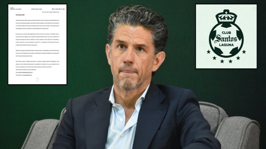 Santos informa que Alejandro Irarragorri no será vinculado a proceso por presunta evasión fiscal