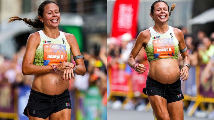 Joselyn Brea, atleta olímpica, corrió 10 kilómetros embarazada: "Mi bebé la pasó bien"