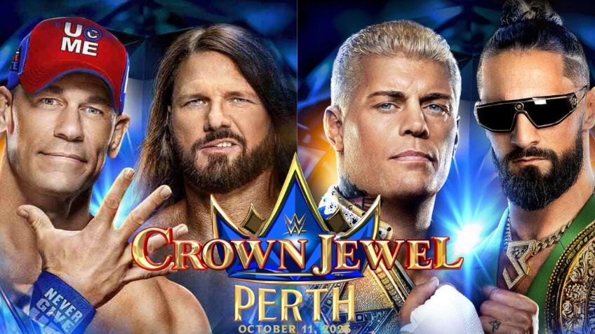 ¿Dónde ver WWE Crown Jewel 2025? Cartelera completa y horarios de la función en Australia