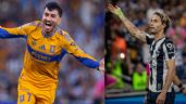 Foto ilustrativa de la nota titulada: Con goles de Sergio Canales y Ángel Correa, Rayados y Tigres empataron en el Clásico Regio