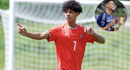 Talento generacional: Hijo de Cristiano Ronaldo anota su primer gol en la Sub-16 de Portugal