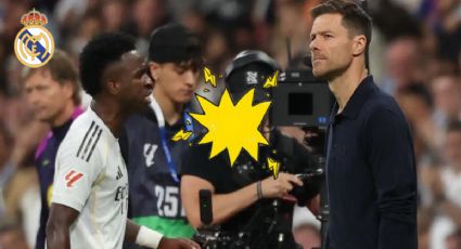 Xabi Alonso reveló su molestia con Vinicius tras fallar penalti con el Real Madrid
