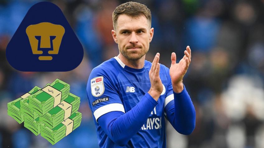 ¿Cuántos millones ganaba Aaron Ramsey previo a rescindir su contrato con Pumas?
