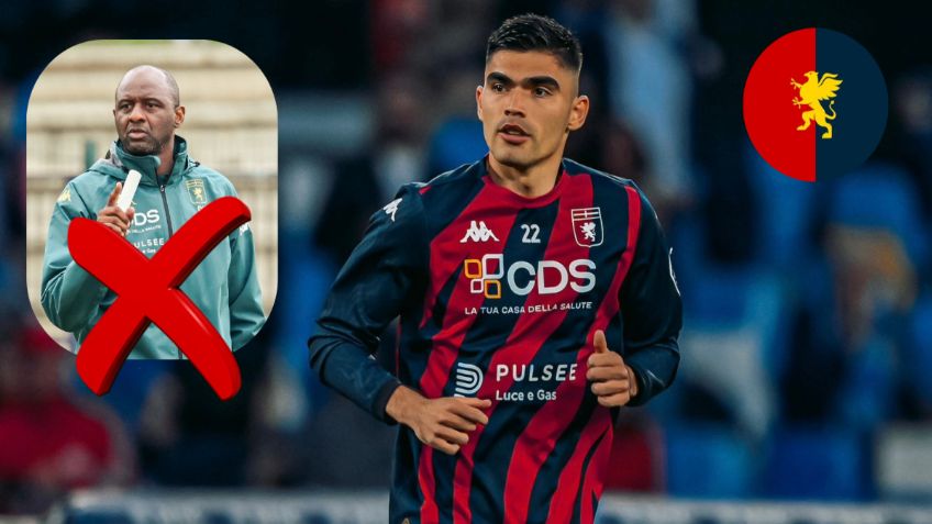Johan Vásquez se queda sin DT tras despido de Patrick Vieira en el Genoa; ¿quién lo suplirá?