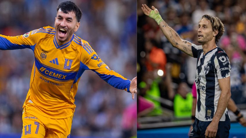 Con goles de Sergio Canales y Ángel Correa, Rayados y Tigres empataron en el Clásico Regio