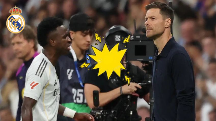 Xabi Alonso reveló su molestia con Vinicius tras fallar penalti con el Real Madrid