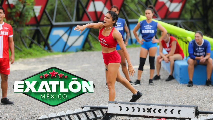 Exatlón México: Mono Osuna y el equipo rojo brindan temible apodo a Edna Carrillo | VIDEO