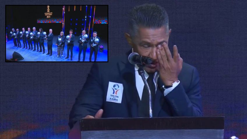 Nacho Ambriz rompe en llanto al ser inducido al Salón de la Fama del Futbol 2025 | VIDEO