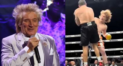 Así fue el BRUTAL KO que recibió el hijo de Rod Stewart en su debut como boxeador | VIDEO