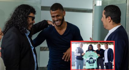 René Higuita visitó Pumas, elogió a Efraín Juárez y pidió tiempo para ver resultados
