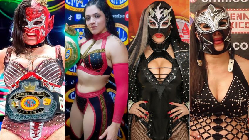 PWI 250: Ellas son las 9 mexicanas incluidas entre las 250 mejores luchadoras del mundo