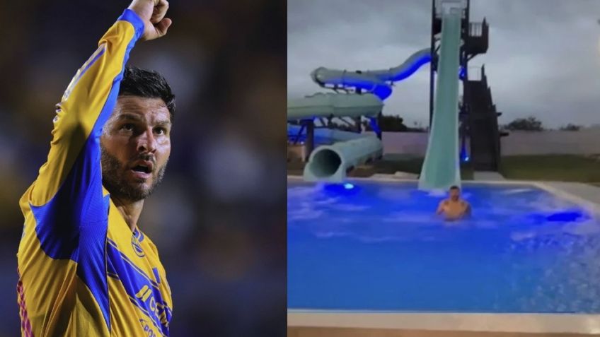 André Pierre-Gignac estrena extravagante rancho con canchas y tobogán en Nuevo León