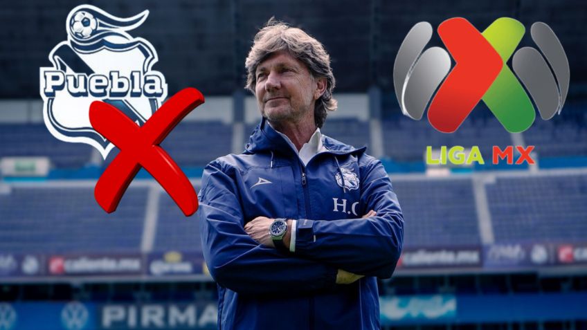 Hernán Cristante, despedido como DT del Puebla; así fue su paso en el Apertura 2025