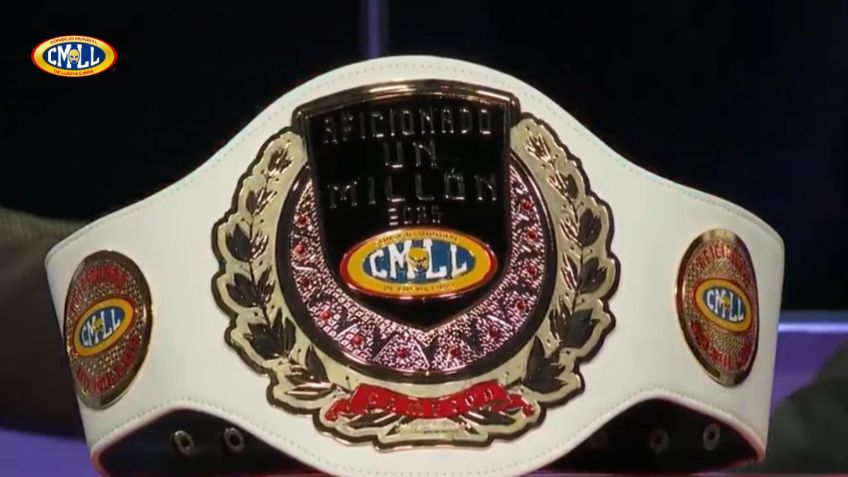 CMLL regalará cinturón especial al aficionado 1 millón que asista a la Arena México