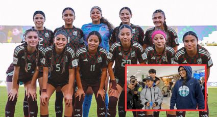 Jugadora de México Sub-17 Femenil regaló "tachones" a niño que esperó al equipo | VIDEO