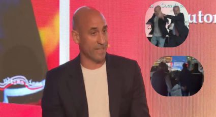 Luis Rubiales fue atacado con huevos por un familiar, en presentación de su libro | VIDEO