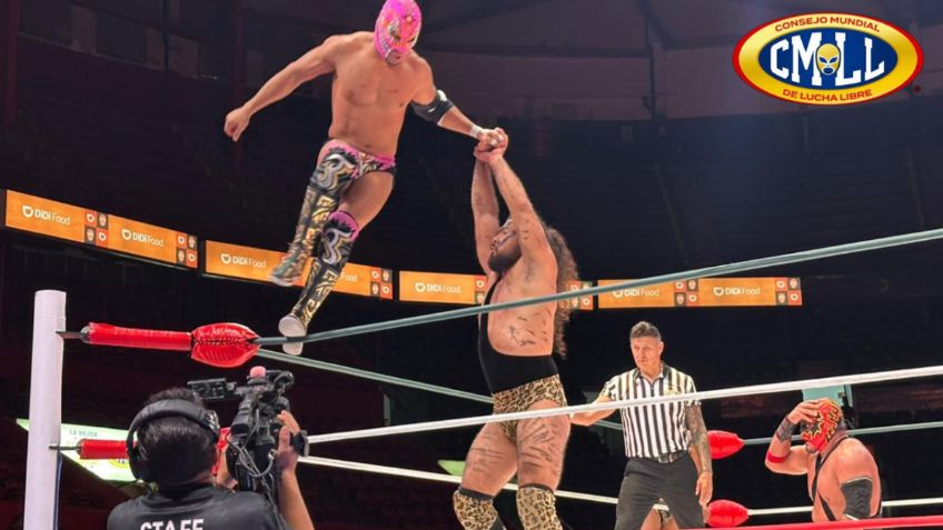 CMLL: Titán, Neón y Templario dominan a Hechicero, Valiente y Cavernario en Rey del Ring