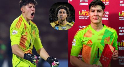 Santiago López, héroe de México Sub-17 ante Argentina, tiene como inspiración a Guillermo Ochoa
