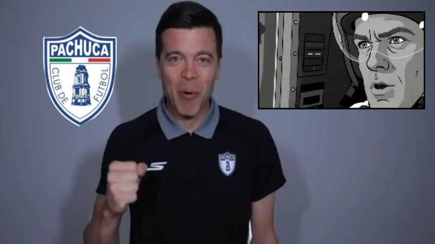 Pachuca anuncia a Esteban Solari como DT con VIDEO animado; apunta al Play-in