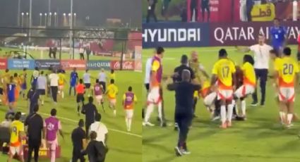 Batalla Campal en juego de Francia vs Colombia en el Mundial Sub-17; ¿qué ocurrió? | VIDEO