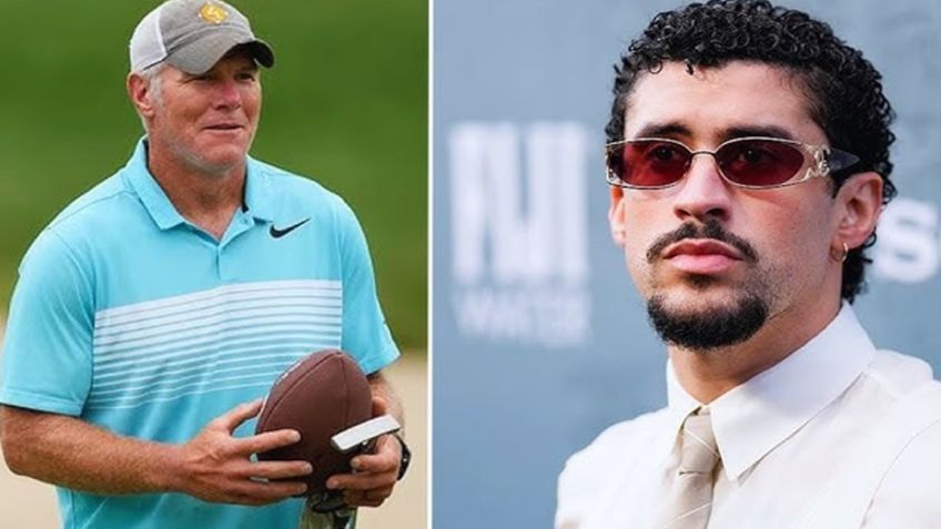 Brett Favre, leyenda de la NFL, rechaza a Bad Bunny en el medio tiempo del Super Bowl