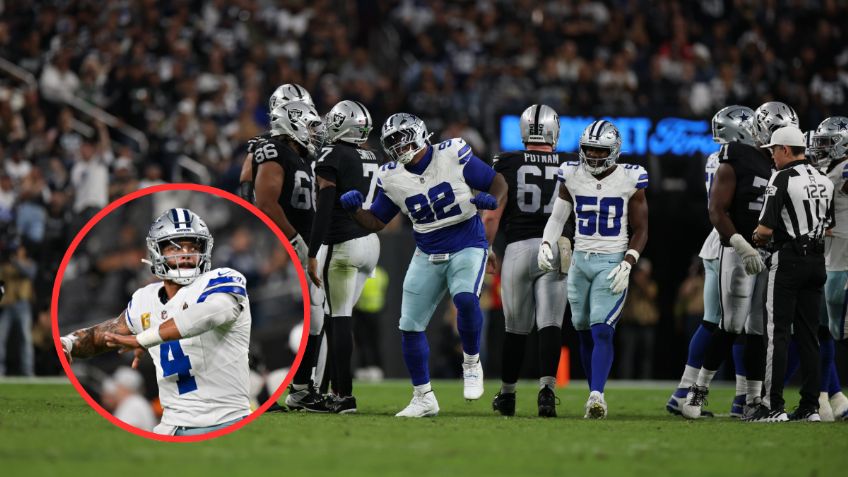 NFL 2025: Dak Prescott lidera la victoria de Cowboys sobre Raiders en el cierre de la Semana 11