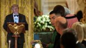 Foto ilustrativa de la nota titulada: Cristiano Ronaldo cena con Donald Trump en la Casa Blanca: "Mi hijo es tu fan" | VIDEO