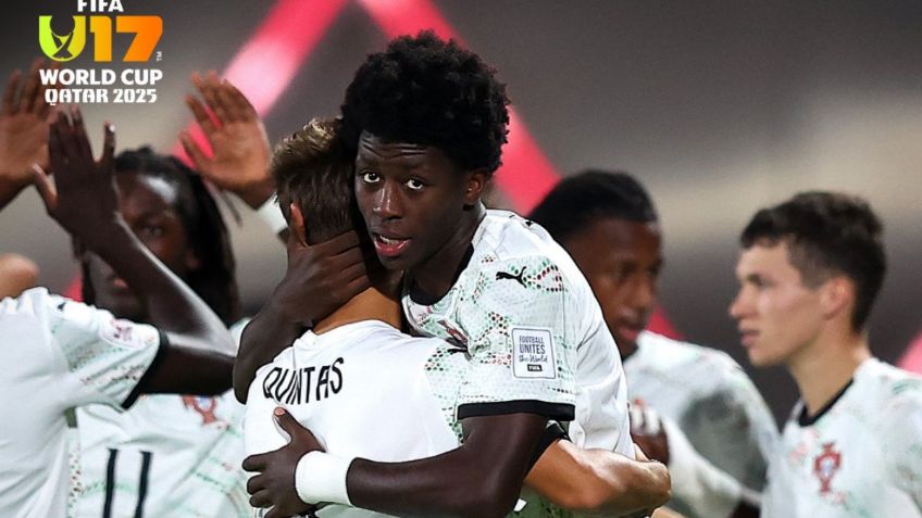 Portugal acaba con el sueño de México: lo golea y elimina del Mundial Sub-17 Qatar 2025
