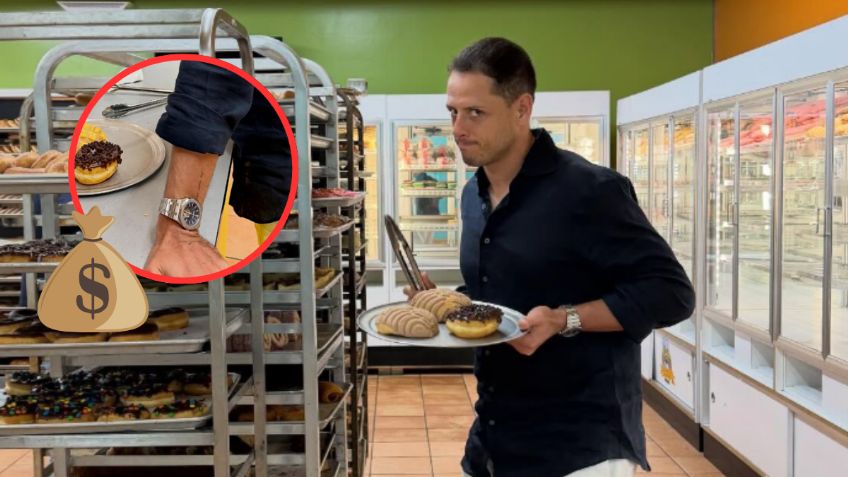 Chicharito Hernández enciende las redes tras presumir MILLONARIO reloj en una panadería | FOTO