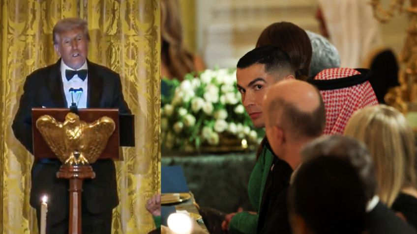 Cristiano Ronaldo cena con Donald Trump en la Casa Blanca: "Mi hijo es tu fan" | VIDEO