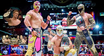 AEW: Místico, Máscara Dorada y Neón expondrán títulos de tríos del CMLL ante The Don Callis Family