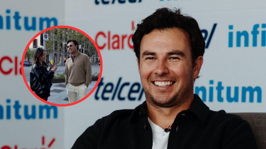 Influencer entrevista a Checo Pérez en Madrid y no lo reconoce, los fans explotan | VIDEO