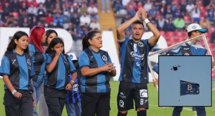 Querétaro vs Mazatlán: Dron sobrevuela La Corregidora para despedir a Pablo Barrera | VIDEO