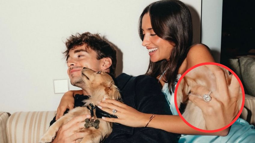 ¿Cuánto cuesta el anillo de compromiso que Charles Leclerc le dio a su novia Alexandra Saint Mleux?