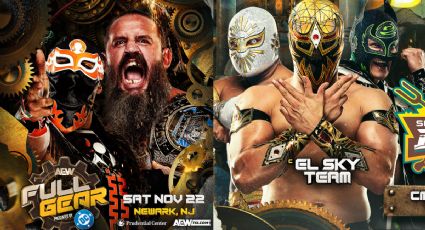 AEW Full Gear 2025: ¿Dónde ver las luchas del Sky Team y Brodido? | Cartelera, horario y canal