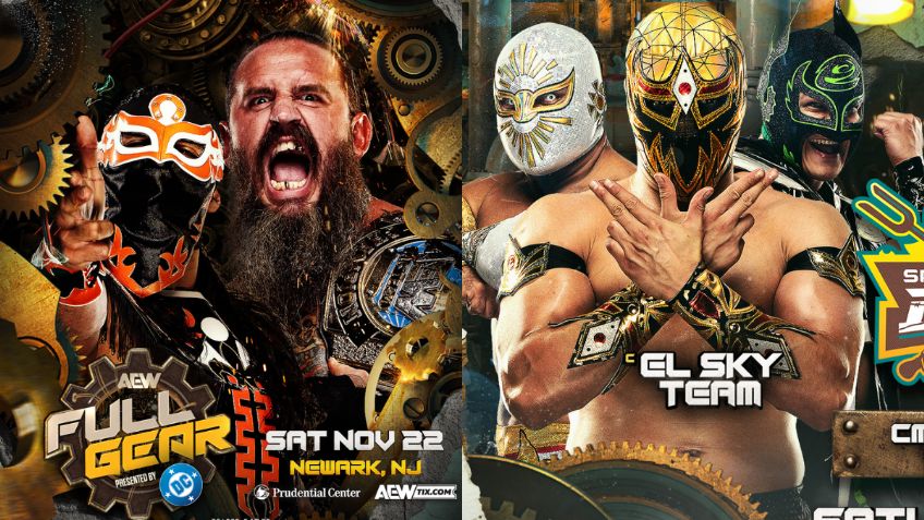 AEW Full Gear 2025: ¿Dónde ver las luchas del Sky Team y Brodido? | Cartelera, horario y canal