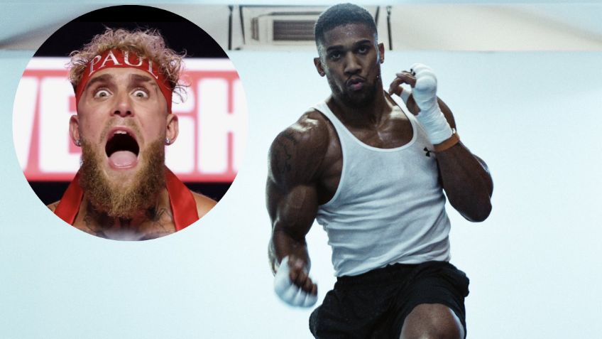 Anthony Joshua lanza el 'primer golpe' a Jake Paul: "Quiero romperle la cara"