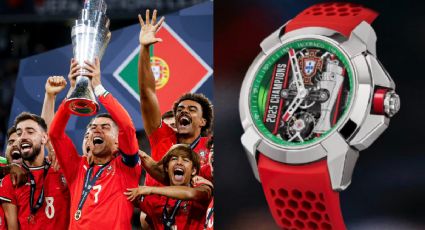 ¿Cuántos MILLONES vale el reloj que Cristiano Ronaldo recibió por ganar la UEFA Nations League?
