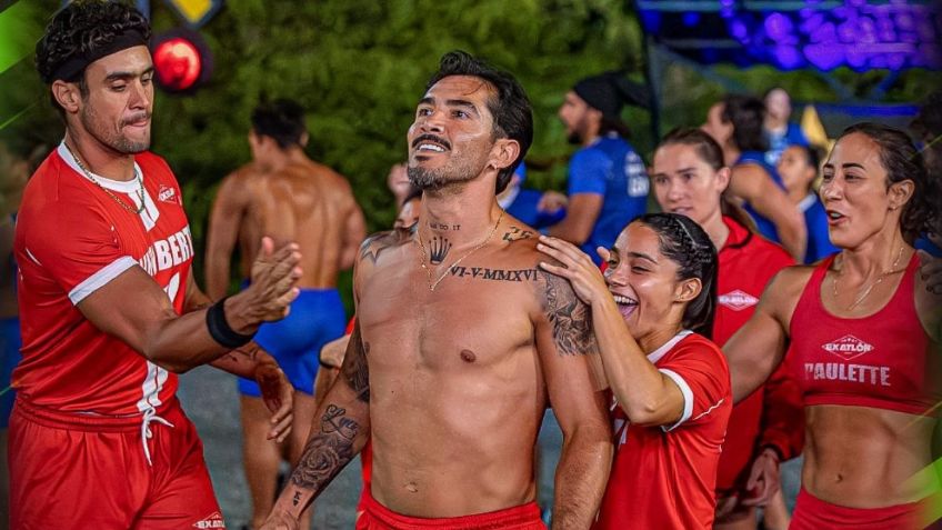 Mono Osuna enciende Exatlón México con polémico festejo sobre Alexis Vargas | VIDEO