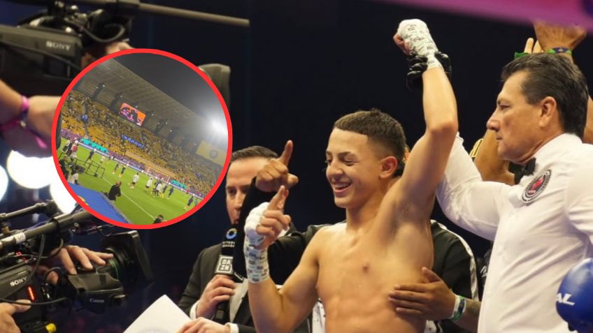 El Güerito de Tepito aprovecha su pelea en Arabia y asiste a partido de Cristiano Ronaldo | FOTO