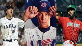 Foto que representa a Shohei Ohtani y las estrellas del diamante que jugarán el Clásico Mundial de Beisbol 2026