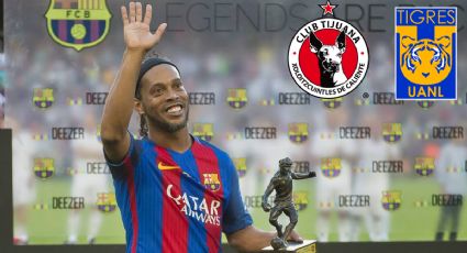 No sólo Xolos vs Tigres: La vez que Barcelona hizo jugar a Ronaldinho a la medianoche