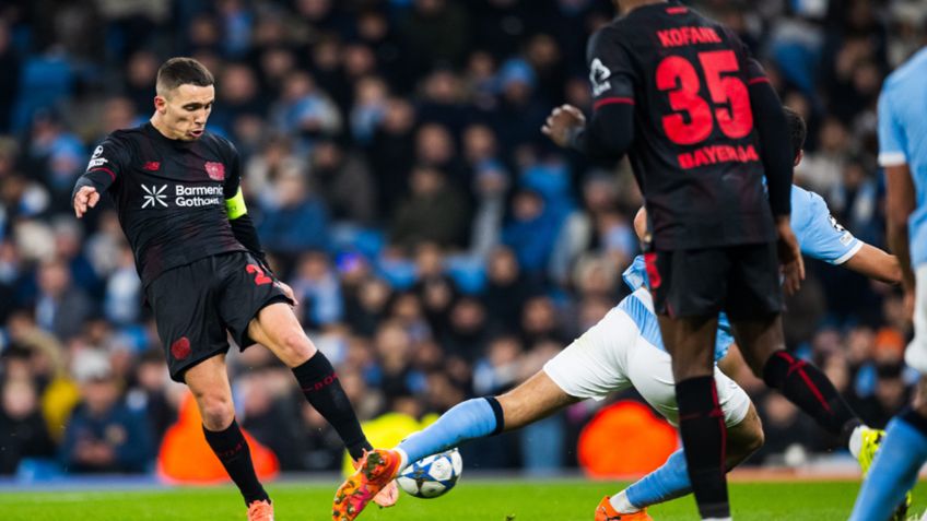 Bayer Leverkusen sorprende al Manchester City en duelo inédito de Champions League