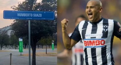 Nombran calle en honor al Chupete Suazo en la ciudad de Monterrey