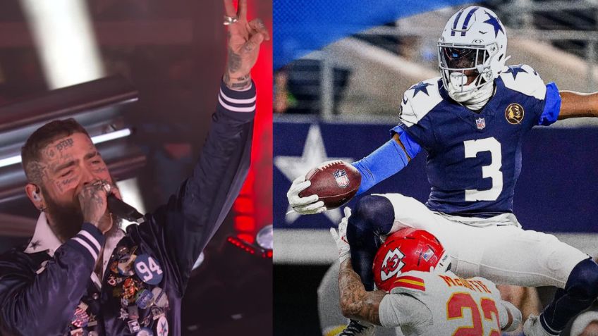 NFL: Post Malone homenajeó a Marshawn Kneeland en victoria de Cowboys vs Chiefs en Thanksgiving 2025