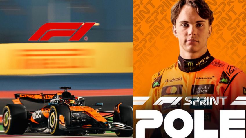 F1: Oscar Piastri "arrebata" la pole position del Sprint del GP de Qatar 2025 y presiona a Norris