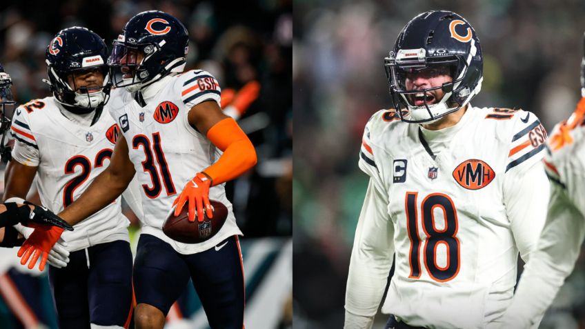 NFL 2025: ¡Sorpresa! Bears se "devoran" a los Eagles en el juego de Black Friday